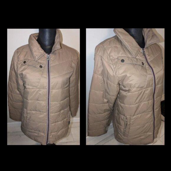 TAHARI Down Fill Coat Jacket Womens Size XL - Picture 1 of 6